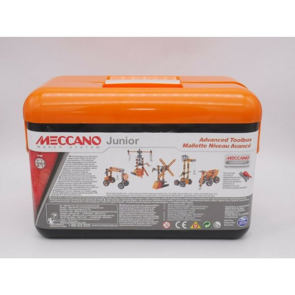 Meccano Junior Maker System - 88 Pieces Advanced Toolbox - Picture 3 of 5